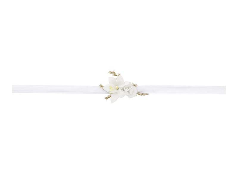 Pulsera Flor Blanca