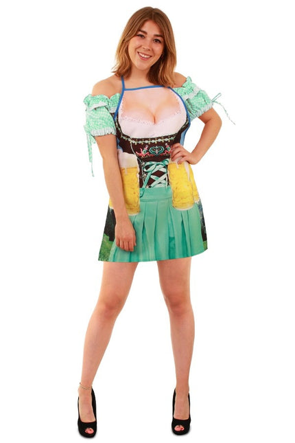 Delantal Dirndl Oktoberfest Mujer