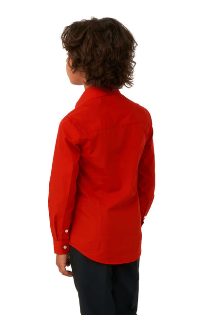 Camisa Roja Niño OppoSuits