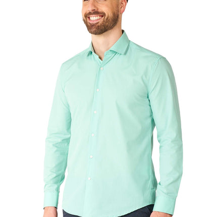 Camisa Verde Menta Hombre OppoSuits