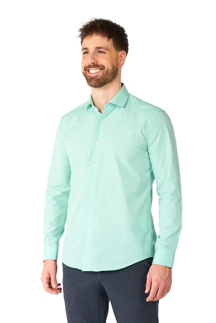 Camisa Verde Menta Hombre OppoSuits