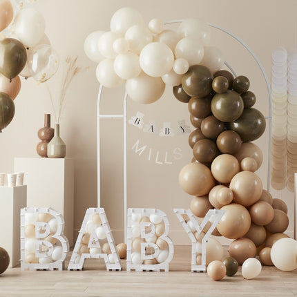 Set Globos Baby Shower 30cm