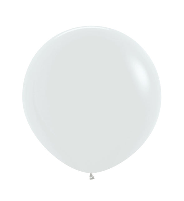 Globos Blanco 61cm 10pcs