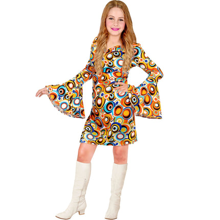 Vestido Hippie 60S Niña