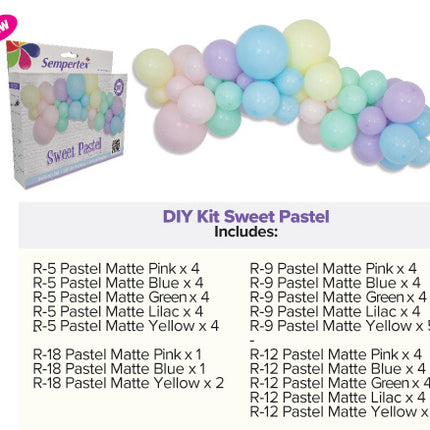 Globos DIY Kit de Globos Dulce Pastel