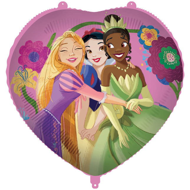 Globo de Helio Princesas Disney Corazón Vacío 46cm