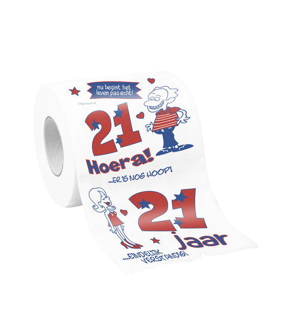 Papel higiénico 21 Años