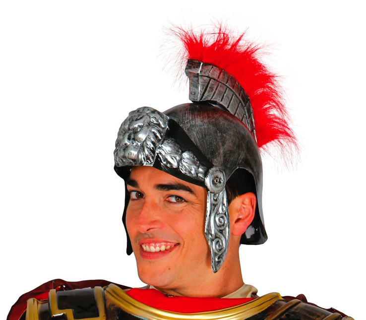 Casco romano Plata