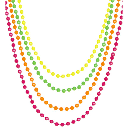 Collares de colores 4 piezas