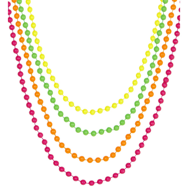 Collares de colores 4 piezas