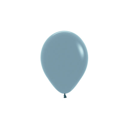 Globos Azul Crepúsculo Pastel 12cm 50pcs