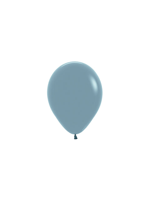 Globos Azul Crepúsculo Pastel 12cm 50pcs