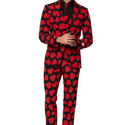 Traje de corazones para hombre OppoSuits