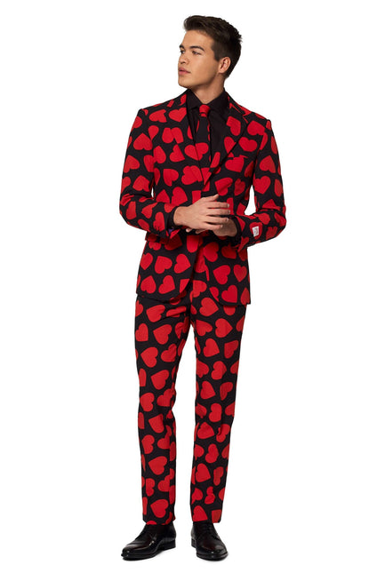 Traje de corazones para hombre OppoSuits