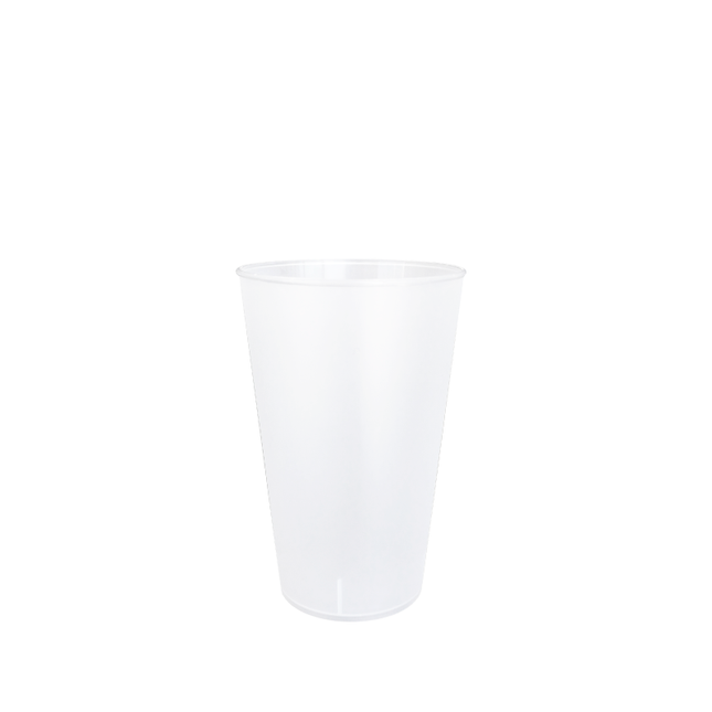 Vasos Escarchados Reutilizables 250ml 20uds.