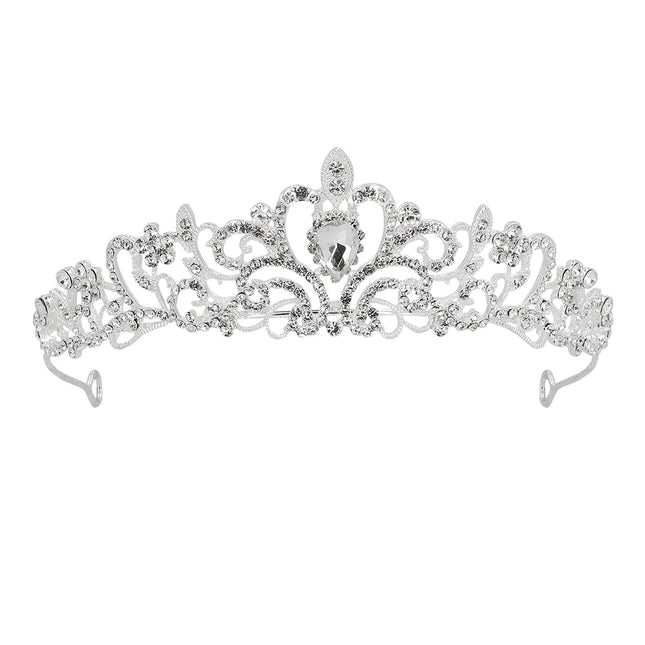 Tiara de plata Metal