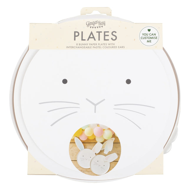 Platos de Pascua 16ud