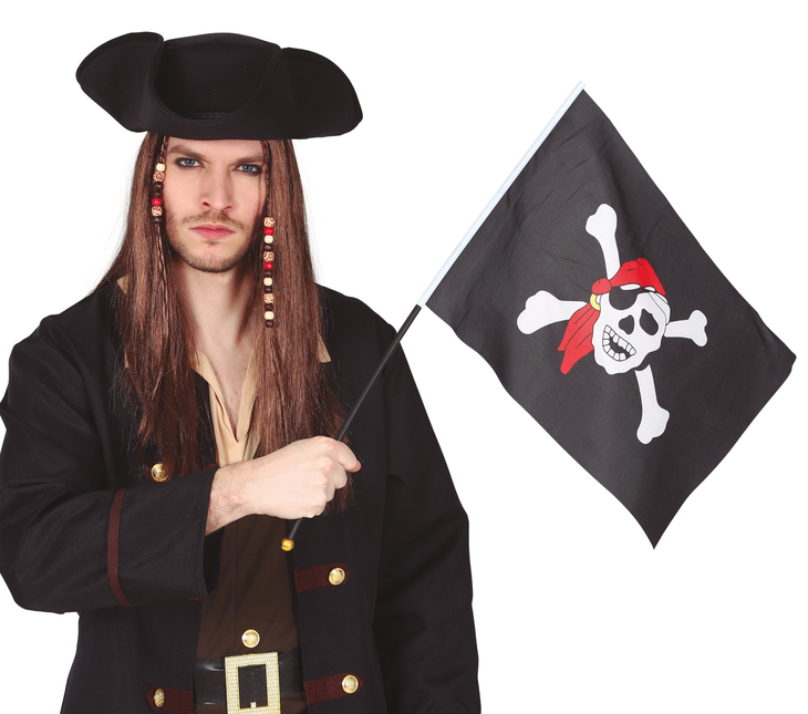 Asta Bandera Pirata 42cm