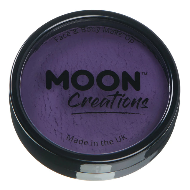 Moon Creations Pro Face Paint Cake Pots Morado 36g