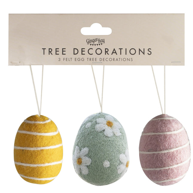 Pascua Colgante Decoración Huevos de Pascua 3pcs