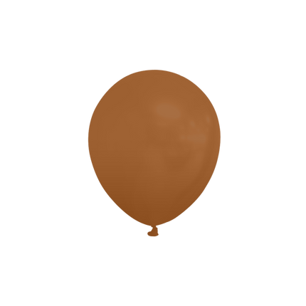 Globos marrones 13cm 100uds