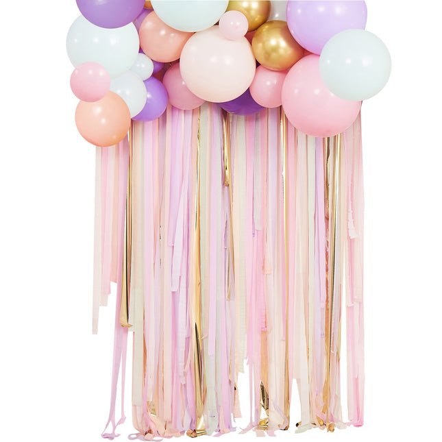 Guirnalda Colgante De Colores Con Globos 3m