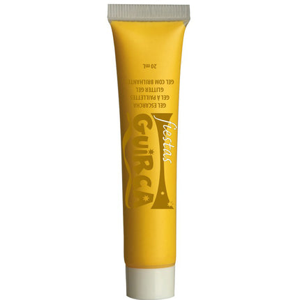 Tubo Maquillaje Amarillo 20ml