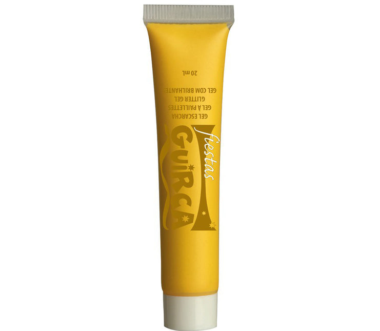 Tubo Maquillaje Amarillo 20ml