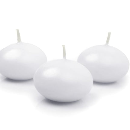 Velas Flotantes Blancas 5cm 10pcs