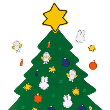 Fieltro de árbol de Navidad Miffy