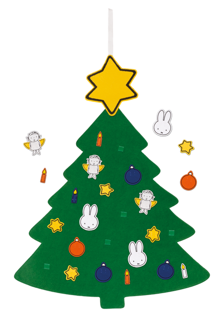 Fieltro de árbol de Navidad Miffy