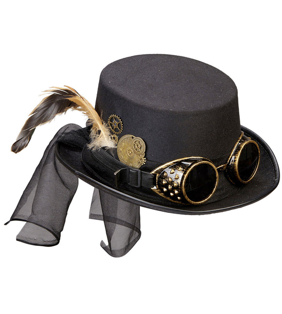 Sombrero Gafas Steampunk