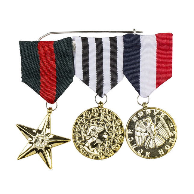 3 Medallas honoríficas