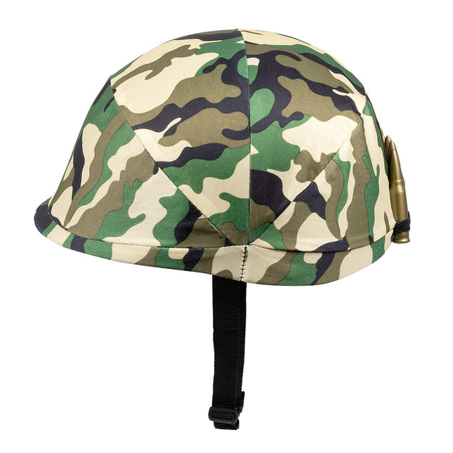 Casco militar ajustable