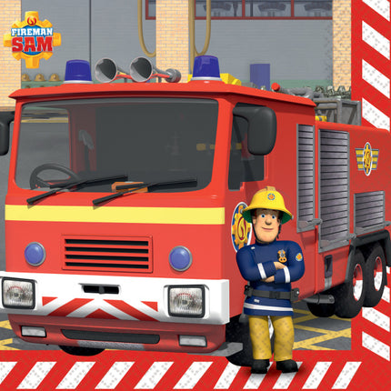 Servilletas Fireman Sam 33cm 16pcs