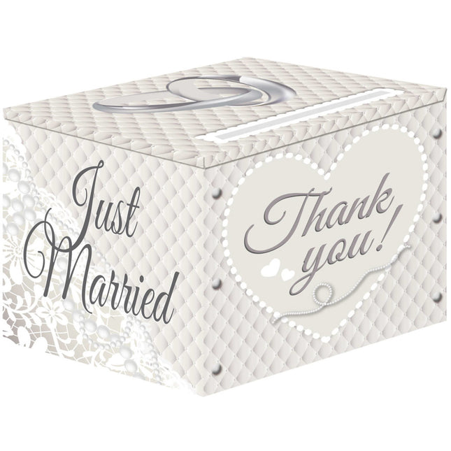 Just Married Sobres Caja Regalo 30cm