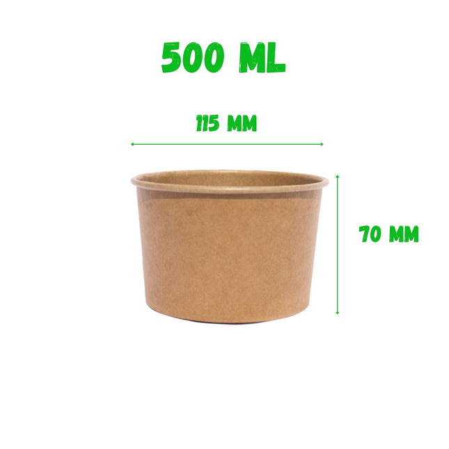 Cuencos para manualidades 500 ml 20 uds.