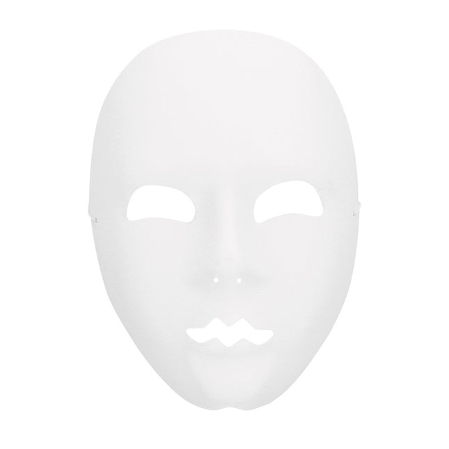 Mimo con máscara blanca