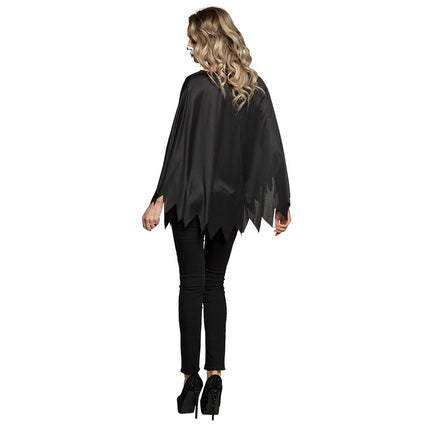 Poncho Esqueleto Halloween