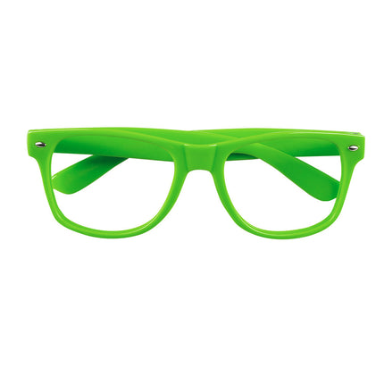 Gafas de fiesta verde neón