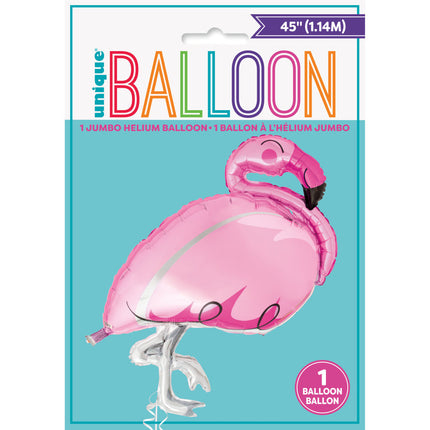 Globo de Helio Flamingo 89cm vacío