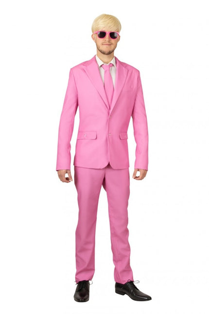 Traje rosa Ken Barbie