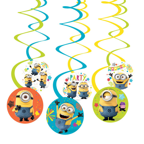 Minions Decoración Colgante 6pcs