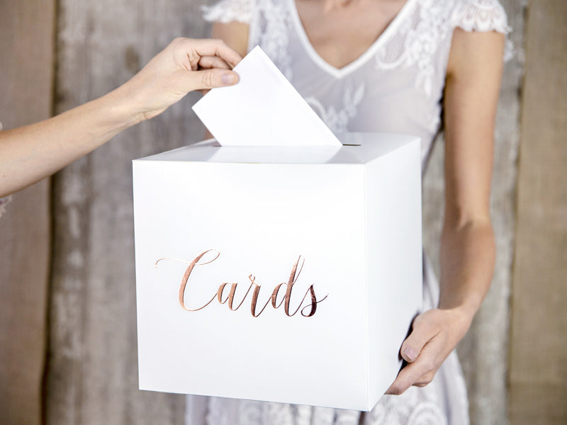 Caja para sobres de boda 24cm