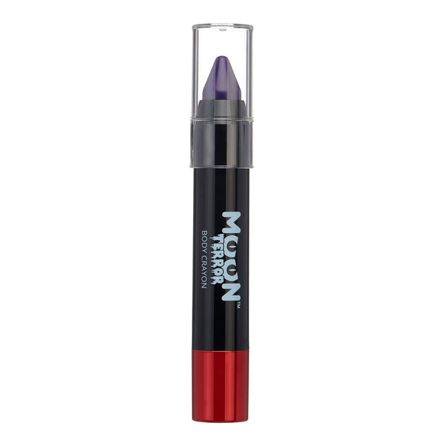 Moon Terror Crayones Corporales de Halloween Morado Veneno 3.2g