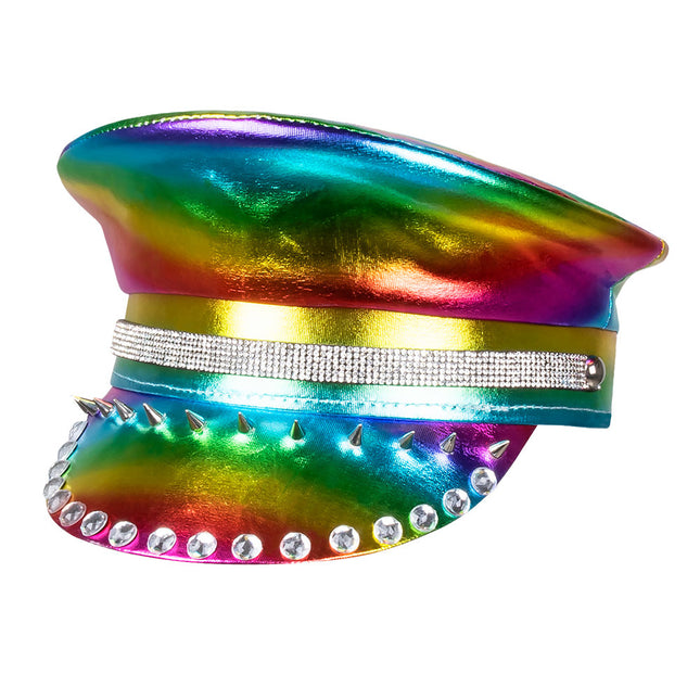 Gorra Tachuelas Arco Iris