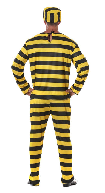 Copsuit Amarillo Negro Hombre