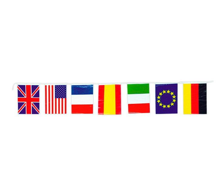 Línea de bandera Países 20m