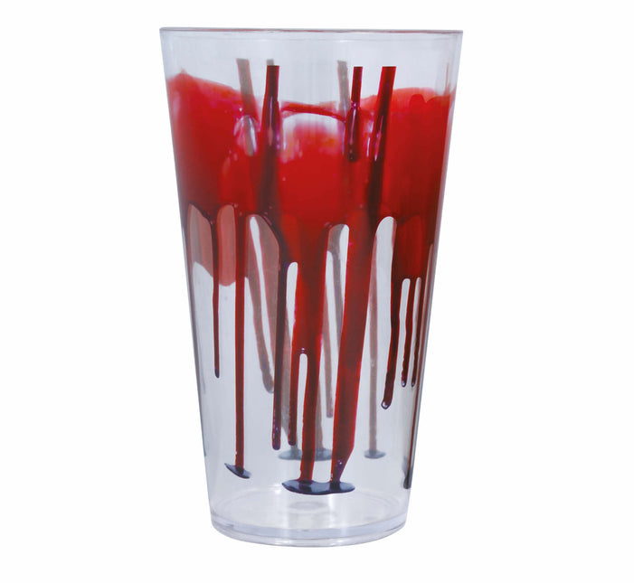 Vaso de Halloween con Sangre 15cm