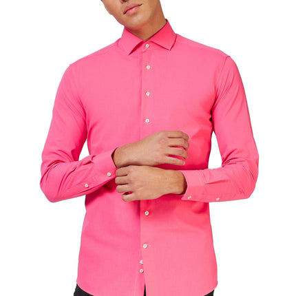 Camisa rosa hombre <tc>OppoSuits</tc>